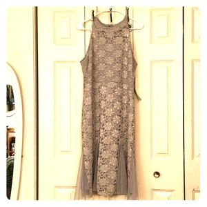 Silver Long Semi Formal